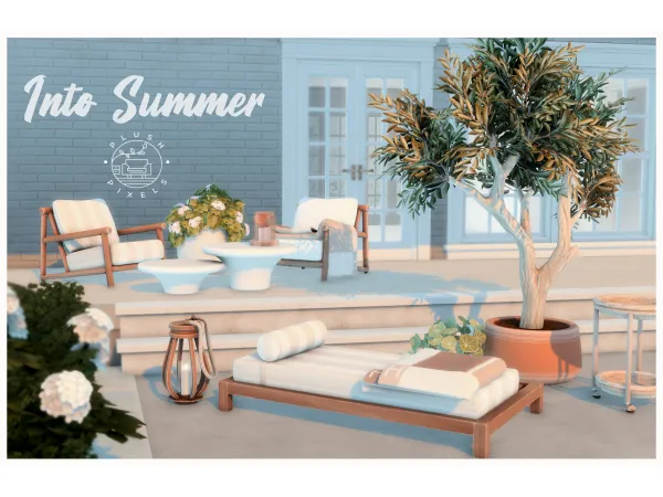 Maxis Match Into Summer by simsfinds - The Sims 4 Custom Content