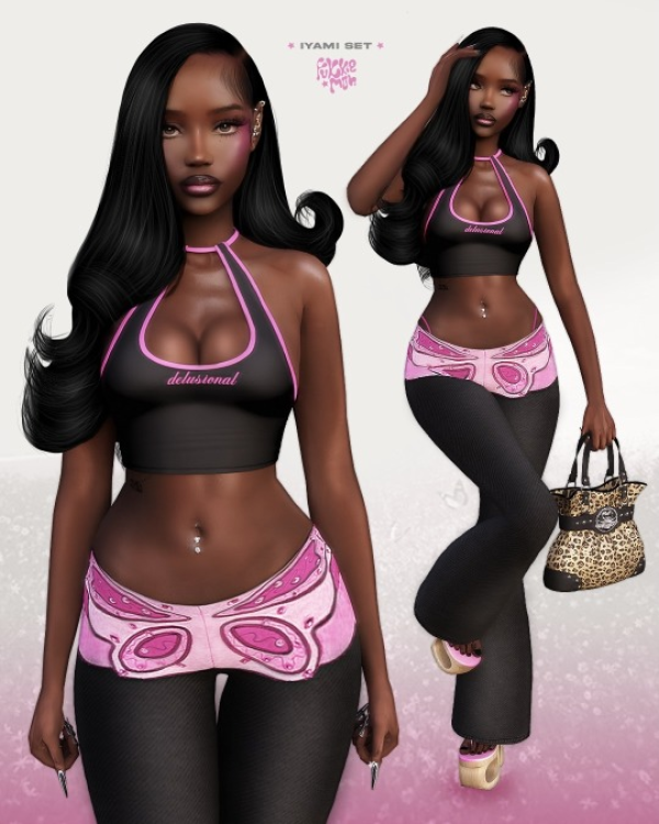 Maxis Match Iyami set by simsfinds - The Sims 4 Custom Content