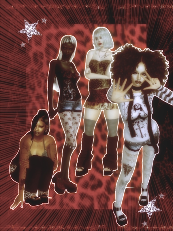 Maxis Match MALL GOTH MANIA by simsfinds - The Sims 4 Custom Content