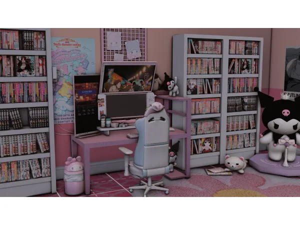 Alpha Ultimate Kawaii BL Collection by simsfinds - The Sims 4 Custom Content