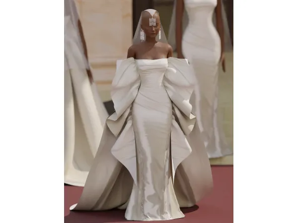 Alpha JULHO BRIDAL by Mably Store - The Sims 4 Custom Content