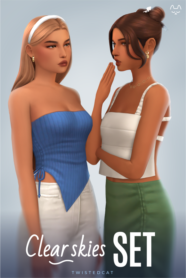 Maxis Match Clear Skies Set by simsfinds - The Sims 4 Custom Content