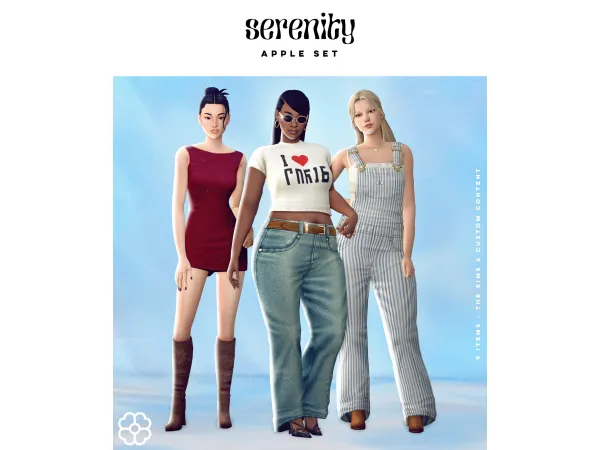 Apple Set by Serenity