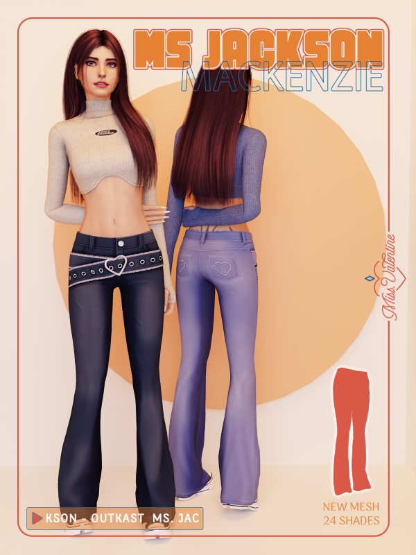 Maxis Match Mackenzie Pants by simsfinds - The Sims 4 Custom Content