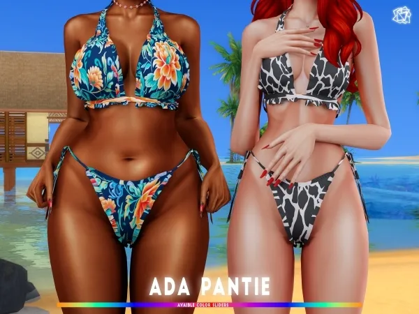 Alpha Ava Swimsuit Pantie BRsims by bluerose-sims - The Sims 4 Custom Content