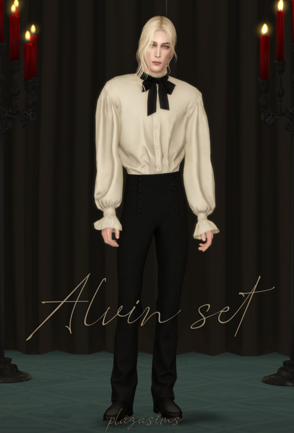 Mix Alvin set by simsfinds - The Sims 4 Custom Content