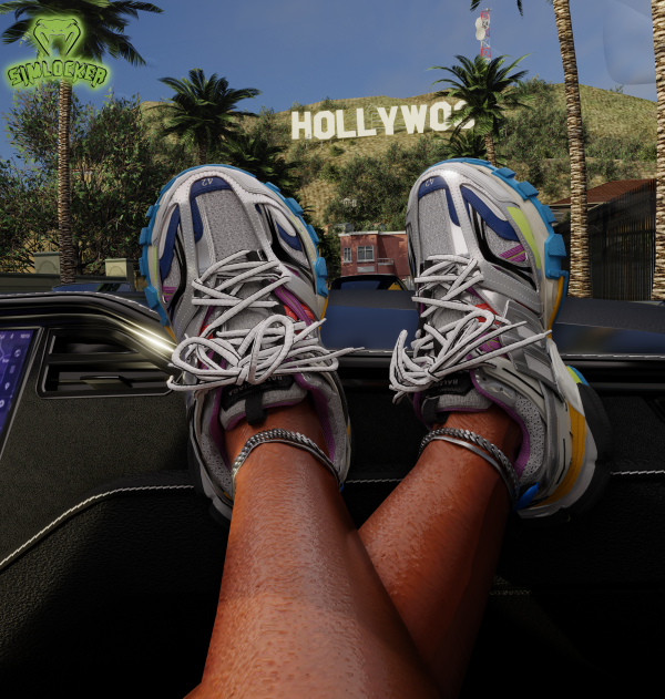 Alpha Balenciaga Track Sneakers by simsfinds - The Sims 4 Custom Content