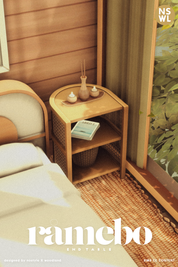Maxis Match råmebo End Table by simsfinds - The Sims 4 Custom Content