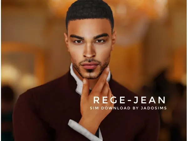 Alpha Rege Jean Page (Sim Download) - The Sims 4 Custom Content