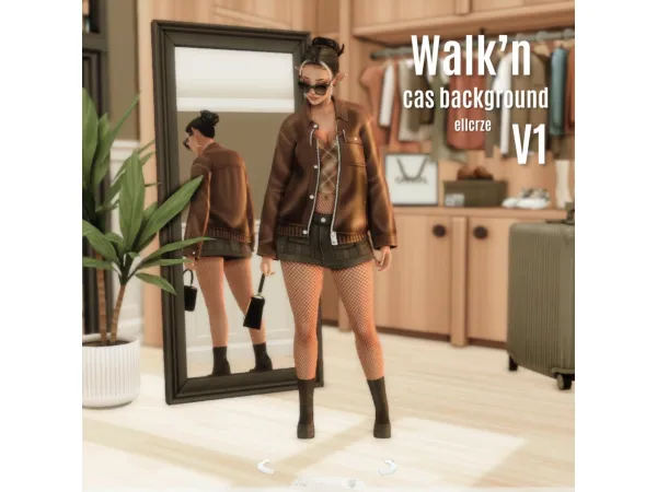 Maxis Match Ellcrze CAS Backgrounds by MsModern - The Sims 4 Custom Content