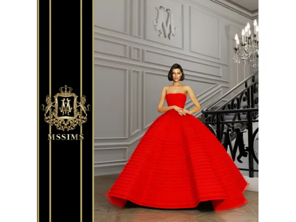 Alpha AYMELINE by MSSIMS - The Sims 4 Custom Content