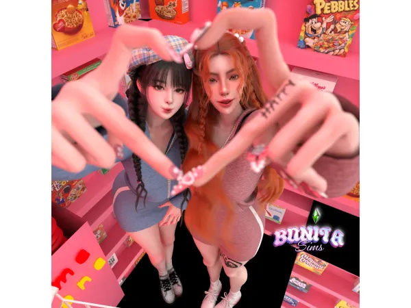 Bestie hangout by BonitaSims