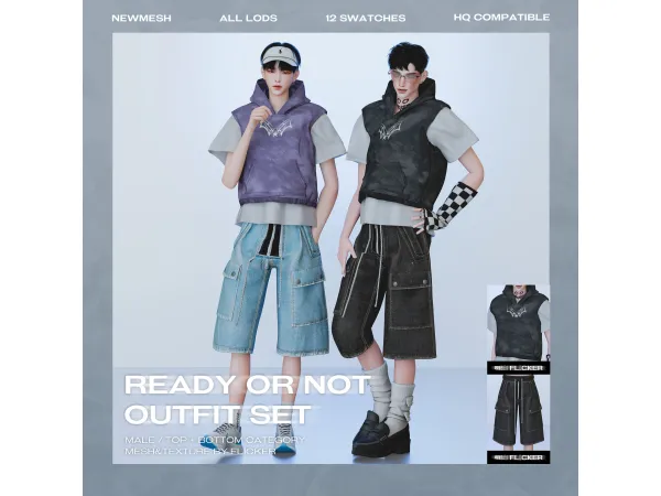 [IN-GAME Ver.] READY OR NOT OUTFIT SET by FLICKER