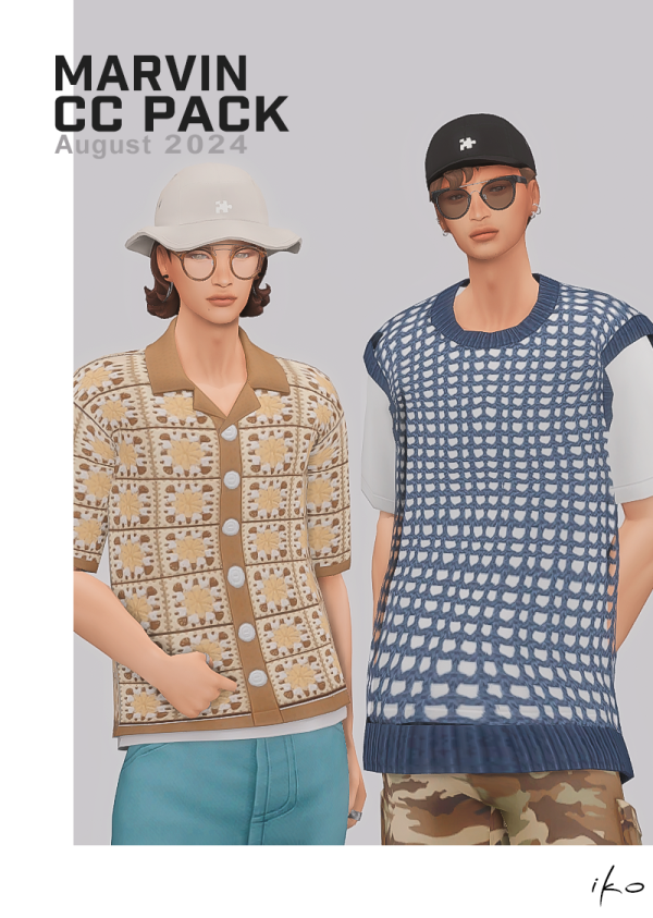 Maxis Match Marvin Pack by simsfinds - The Sims 4 Custom Content