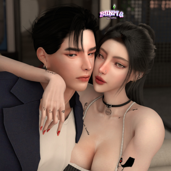 Mix [BNTS] Random couple poses 9 by simsfinds - The Sims 4 Custom Content