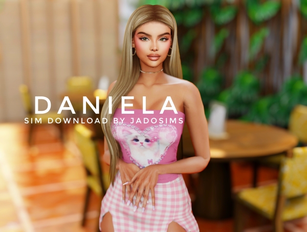 Alpha Daniela (Sim Download) by shopwithflynnn - The Sims 4 Custom Content