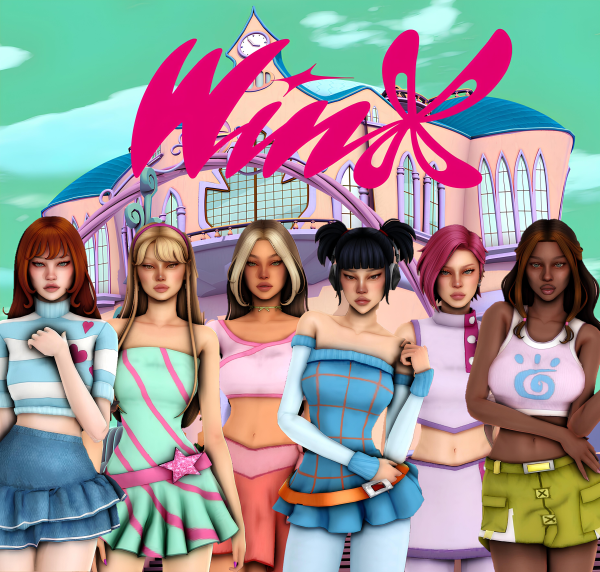 Maxis Match Winx Sim Dump by simsfinds - The Sims 4 Custom Content