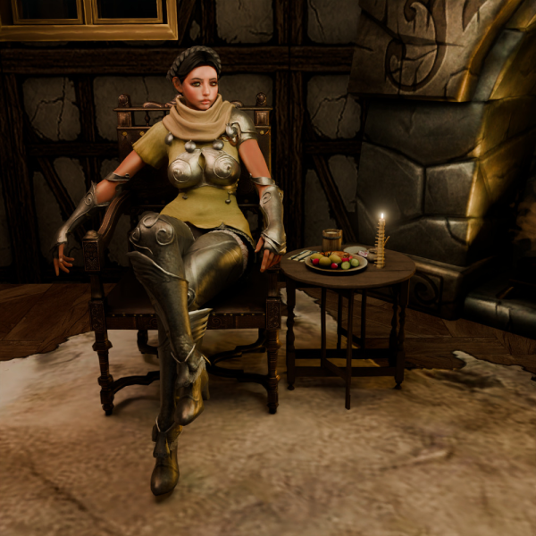 Alpha Elf Armor Set by simsfinds - The Sims 4 Custom Content