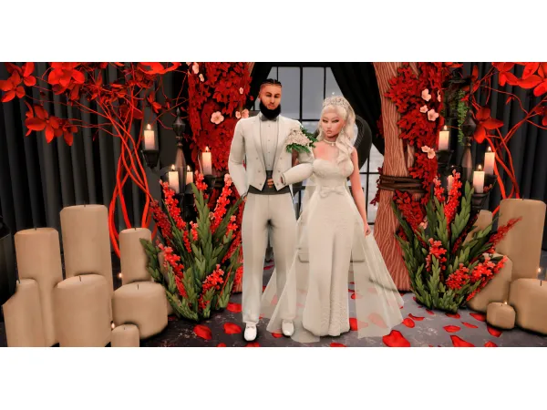 Gothic Wedding Venue by MzOsoFabolousTV