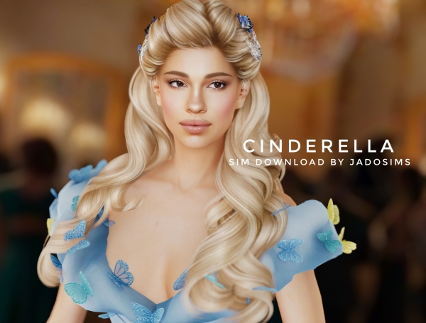 Alpha Cinderella (Sim Download) by shopwithflynnn - The Sims 4 Custom Content