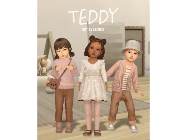 teddy set by LIJOUE