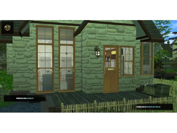 Maxis Match Meadow Windows and Doors Set by Mincsims - The Sims 4 Custom Content