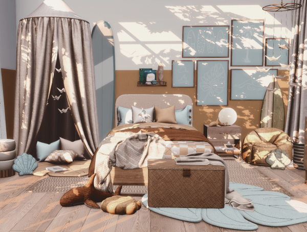 Alpha kelapa by simsfinds - The Sims 4 Custom Content