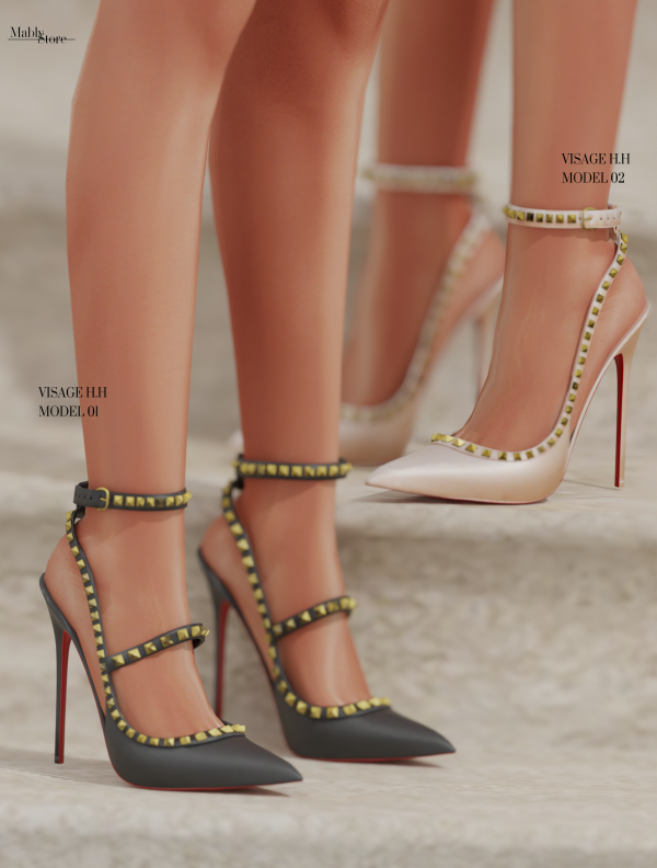 Alpha VISAGE HH by simsfinds - The Sims 4 Custom Content