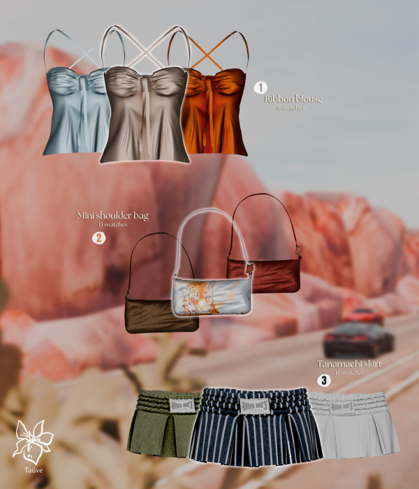 Alpha LIKE TAYLA CLOTHING SET by simsfinds - The Sims 4 Custom Content
