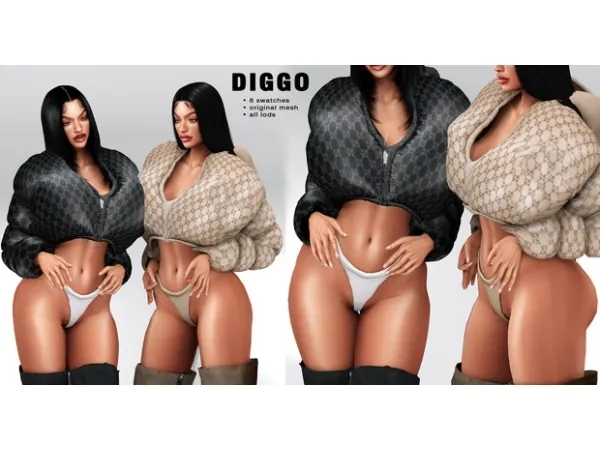 Alpha KLYVIA SET [FREE] - The Sims 4 Custom Content