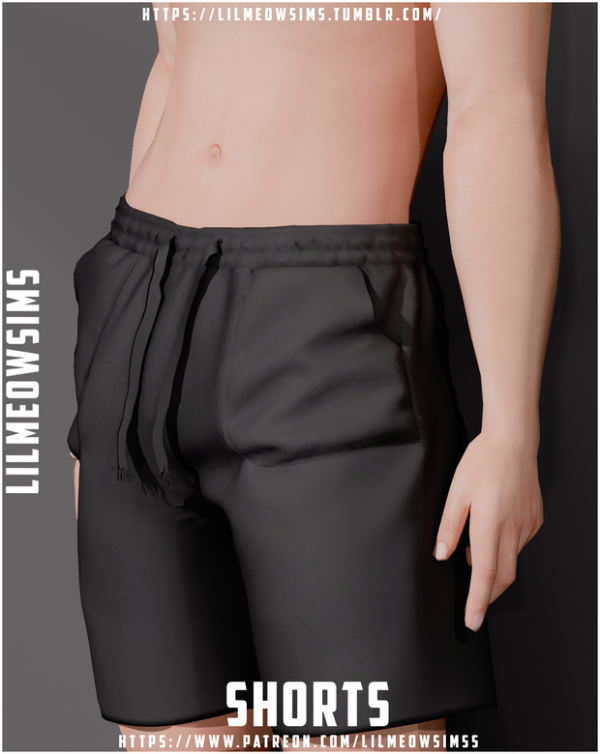 Mix Male Outfit Set Shorts by liilmeowsims - The Sims 4 Custom Content