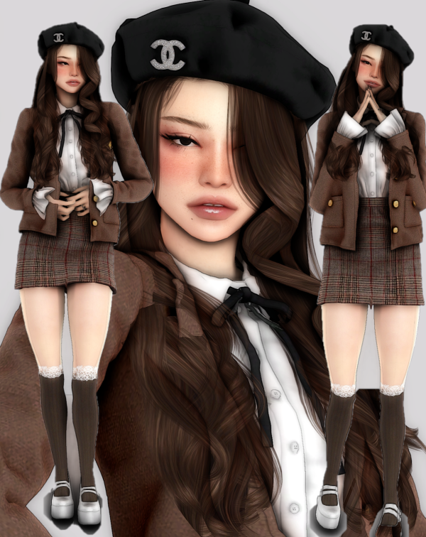 Alpha September Sim by simsfinds - The Sims 4 Custom Content