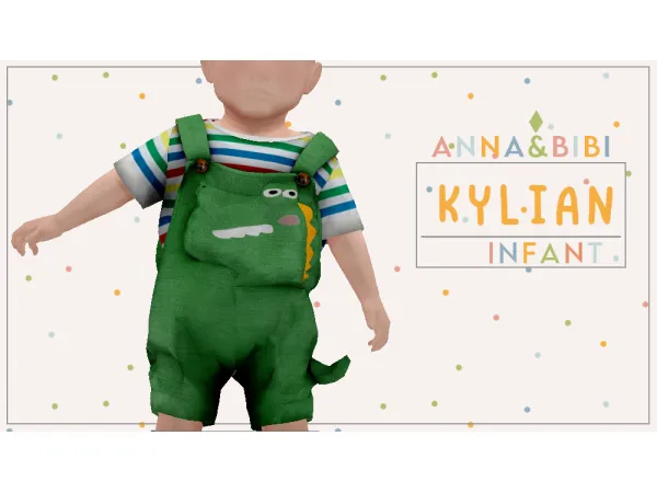 Maxis Match Kylian INFANT [AnnaBibi] - The Sims 4 Custom Content