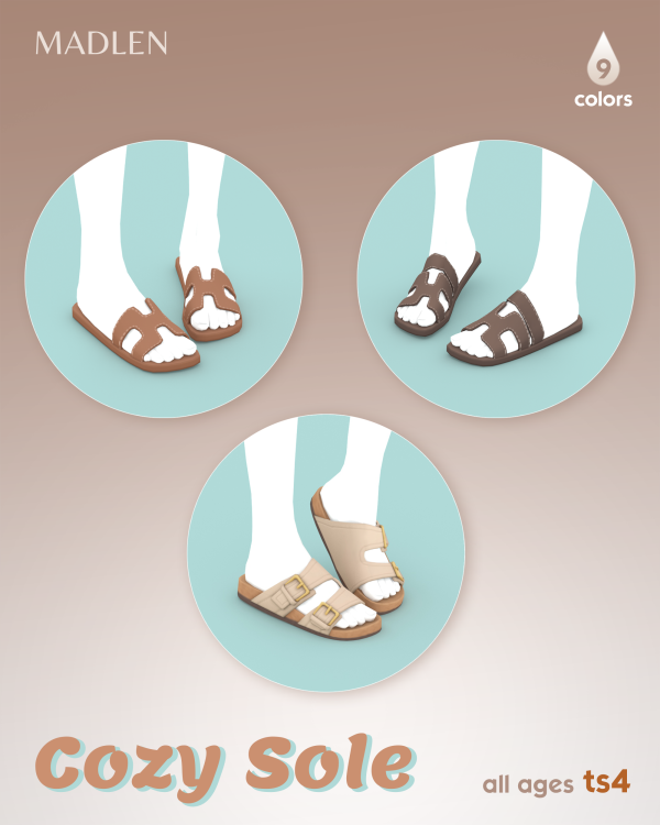 Maxis Match CozySole Set by simsfinds - The Sims 4 Custom Content