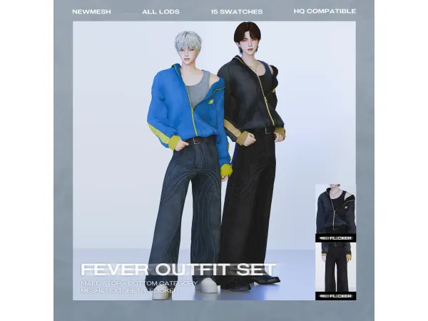 FEVER OUTFIT SET by FLICKER