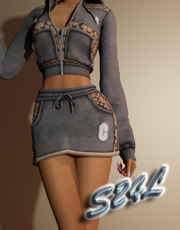 Alpha Coach Female Signature set by simsfinds - The Sims 4 Custom Content