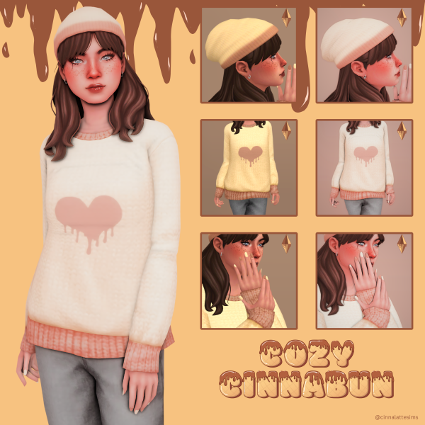 Maxis Match Cozy Cinnabun by simsfinds - The Sims 4 Custom Content