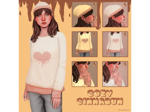Maxis Match Cozy Cinnabun by cinnalattesims - The Sims 4 Custom Content