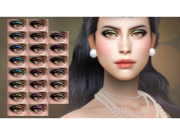 Alpha Rotifer Eyeshadow by Remussirion - The Sims 4 Custom Content