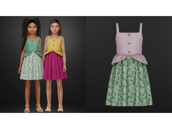 Scarlett Child Dress by Talarian