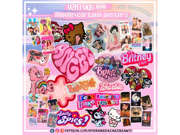 Y2K Posters and rugs