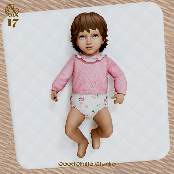 Maxis Match Maxis Match GCS September's 2024 Infant by goodchillsstudio - The Sims 4 Custom Content