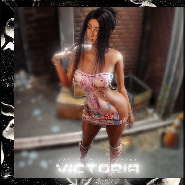 Alpha vyxen victoria set by vyxen - The Sims 4 Custom Content