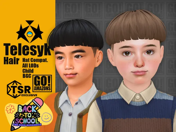 Maxis Match TELESYK by goamazons - The Sims 4 Custom Content