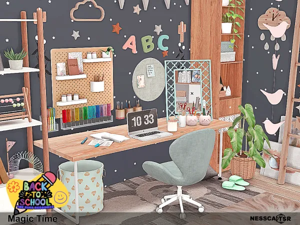 Alpha Magic Time by nesscasims - The Sims 4 Custom Content