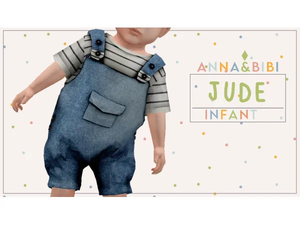 Mix Jude INFANT AnnaBibi by simsfinds - The Sims 4 Custom Content