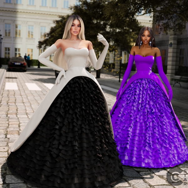 Alpha Ball Gown cool_content_star by cool_content_star - The Sims 4 Custom Content