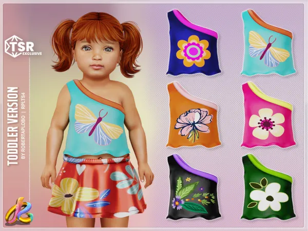 Alpha RobertaPLobo's Top 287 Toddler by robertaplobo - The Sims 4 Custom Content