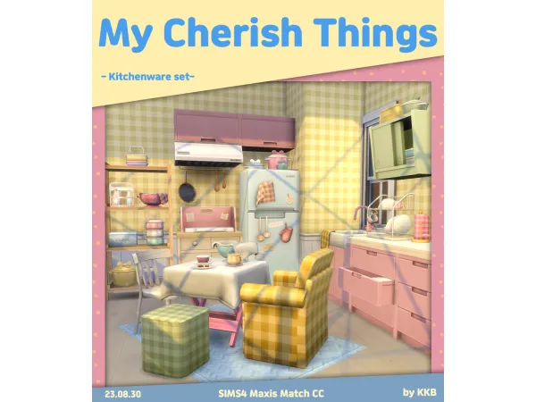 Maxis Match [KKB'sMM]My Cherish Things - The Sims 4 Custom Content
