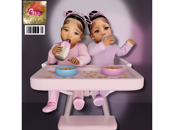 Shayla & Serina Hair by cecesimsxo